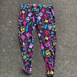 Colorful Printed Leggings/scene leggings
